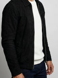 Men's Autumn Brushed Collared Full Zip Jacket