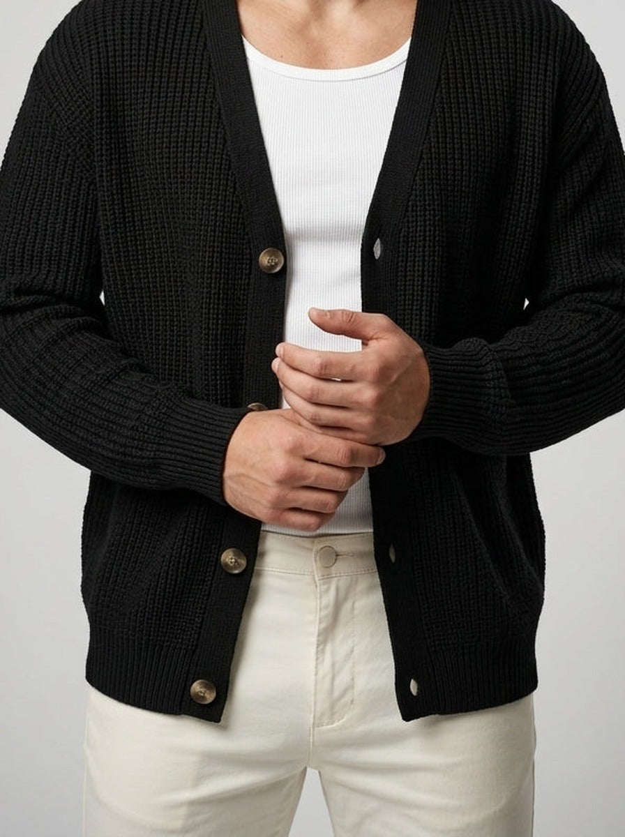mens-chunky-waffle-knit-v-neck-cardigan-6.jpg