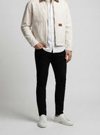 Men's Autumn Corduroy Collar Cotton Canvas Jacket