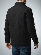 Men's Autumn Corduroy Trucker Jacket with Borg Lining