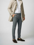 Men's Autumn Cotton Single Breasted Trench Coat