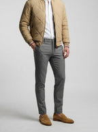 Men's Autumn Diamond Quilted Bomber Jacket