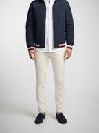 Men's Autumn Diamond Quilted Full Zip Jacket