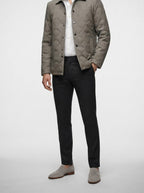 Men's Autumn Diamond Quilted Overshirt
