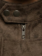 Men's Autumn Distressed Biker Jacket