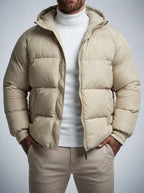 Men's Autumn Essential Hooded Puffer Jacket