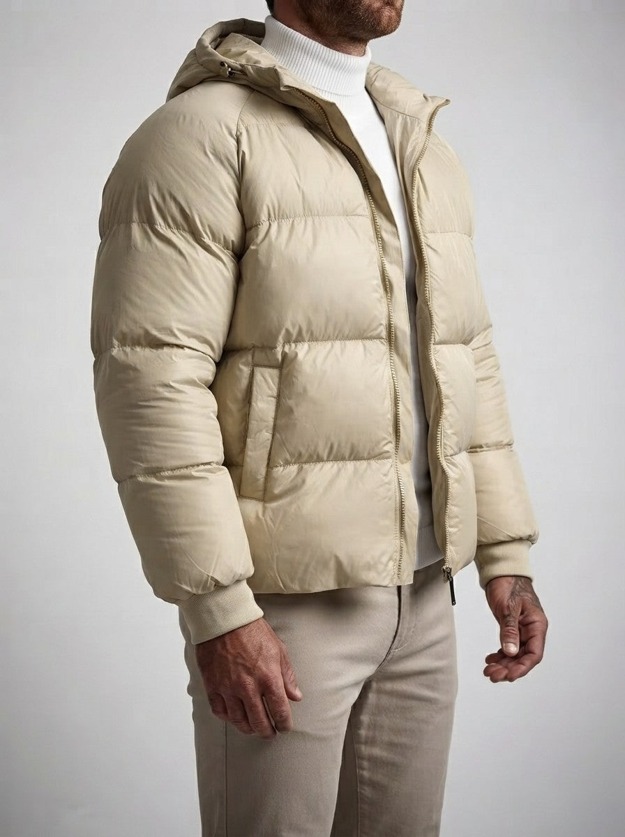 Men's Autumn Essential Hooded Puffer Jacket