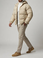 Men's Autumn Essential Hooded Puffer Jacket