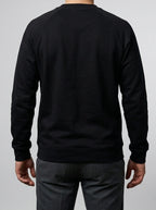 Men's Autumn Fleece Half Zip Sweatshirt with Funnel Neck