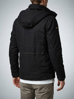 Men's Autumn Fleece Lined Cargo Jacket with Hood