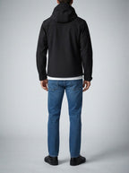 Men's Autumn Fleece Lined Softshell Jacket with Hood