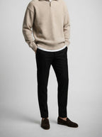 Men's Autumn Knit Polo Collar Jumper