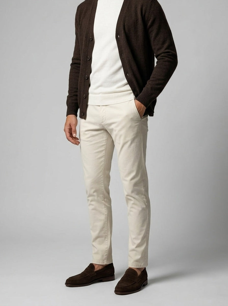 Men's Autumn Knit V Neck Button Cardigan
