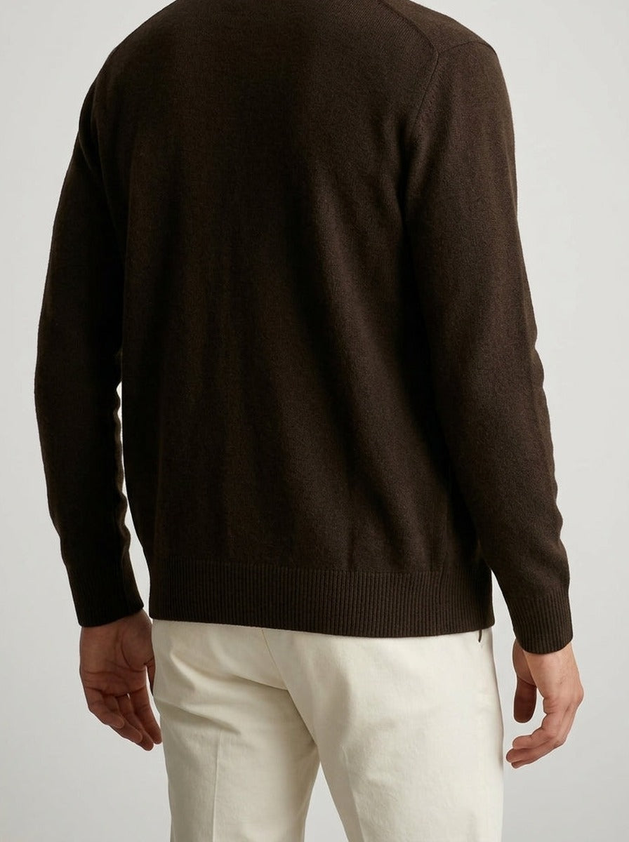 Men's Autumn Knit V Neck Button Cardigan