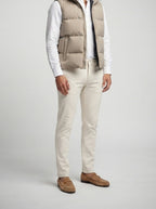 Men's Autumn Padded Quilted Hooded Gilet