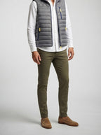 Men's Autumn Quilted Stand Collar Padded Gilet
