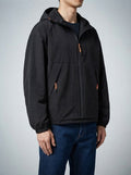 Men's Autumn Relaxed Fit Hooded Windproof Jacket with Zip Pockets