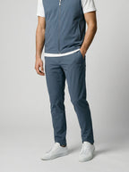 Men's Autumn Reversible Gilet and Slim Trousers Two-Piece Set