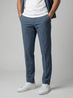 Men's Autumn Reversible Gilet and Slim Trousers Two-Piece Set