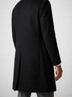 Men's Autumn Single Breasted Notch Lapel Overcoat