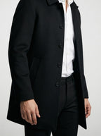 Men's Autumn Single Breasted Point Collar Coat