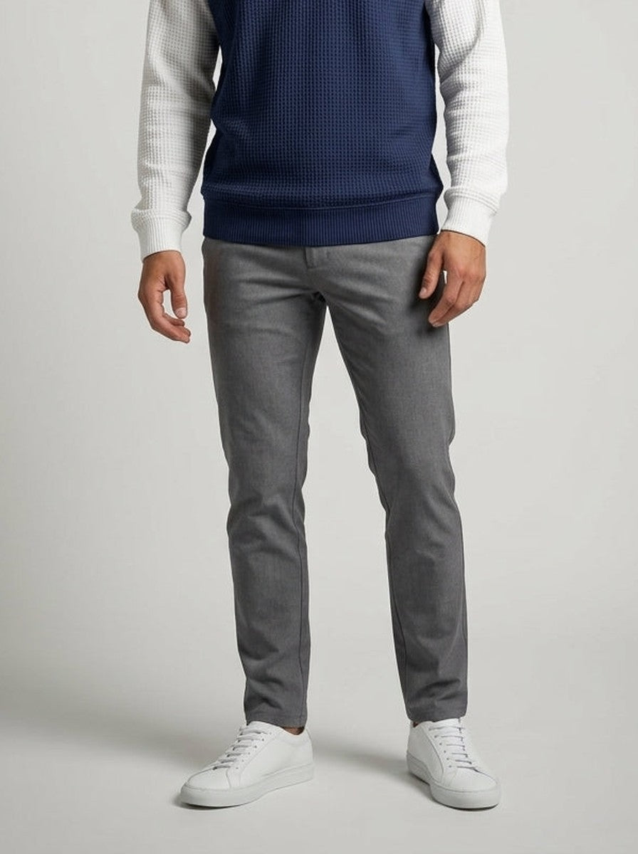 Men's Autumn Waffle Knit Quarter Zip Jumper