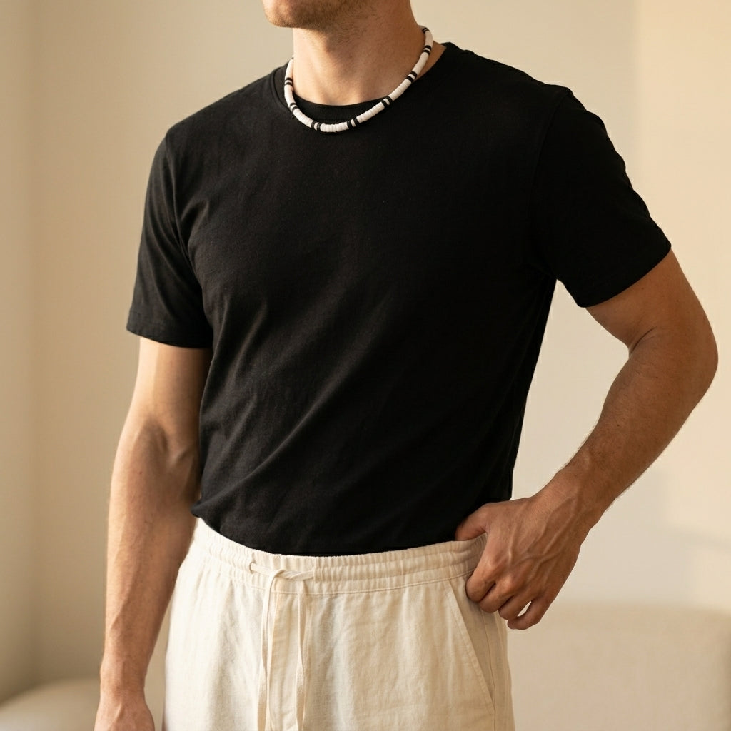 Men's Beaded Necklace