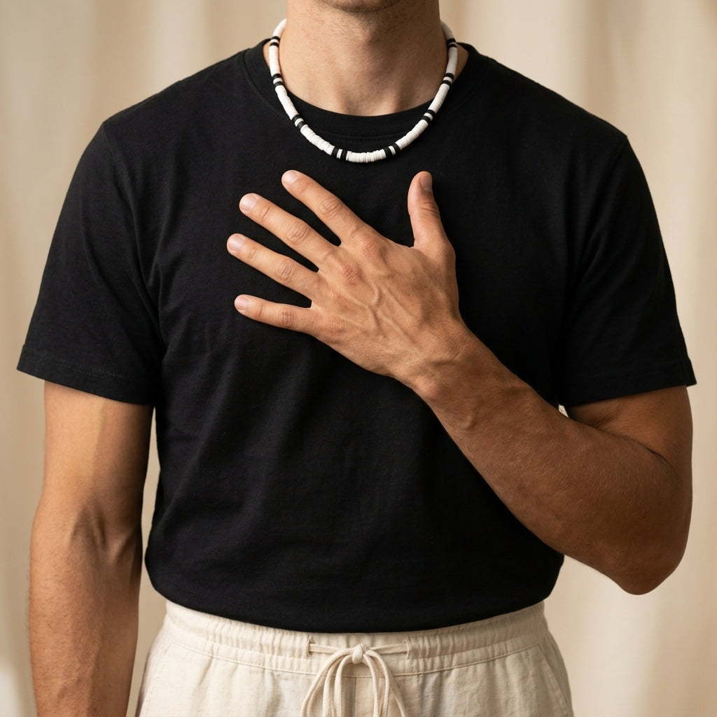 Men's Beaded Necklace