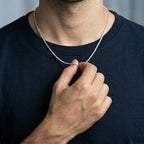 Men's Box Chain Necklace