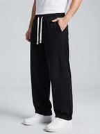 Men's Casual Corduroy Sweatpants with Drawstring Waist