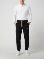 Men's Casual Fleece Joggers with Elasticated Drawstring Waist