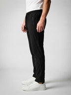 Men's Casual Slim Fit Joggers with Zip Pocket