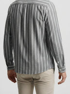 Men's Casual Striped Linen Shirt