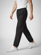 Men's Casual Track Pants with Drawstring Ankle Cuff
