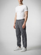 Men's Casual Track Pants with Drawstring Ankle Cuff