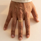 Men's Chevron Ring