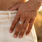 Men's Chevron Ring