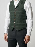 Men's Classic Single Breasted Lapel Wedding Waistcoat