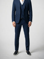 Men's Classic Single Breasted Three-Piece Wedding Suit
