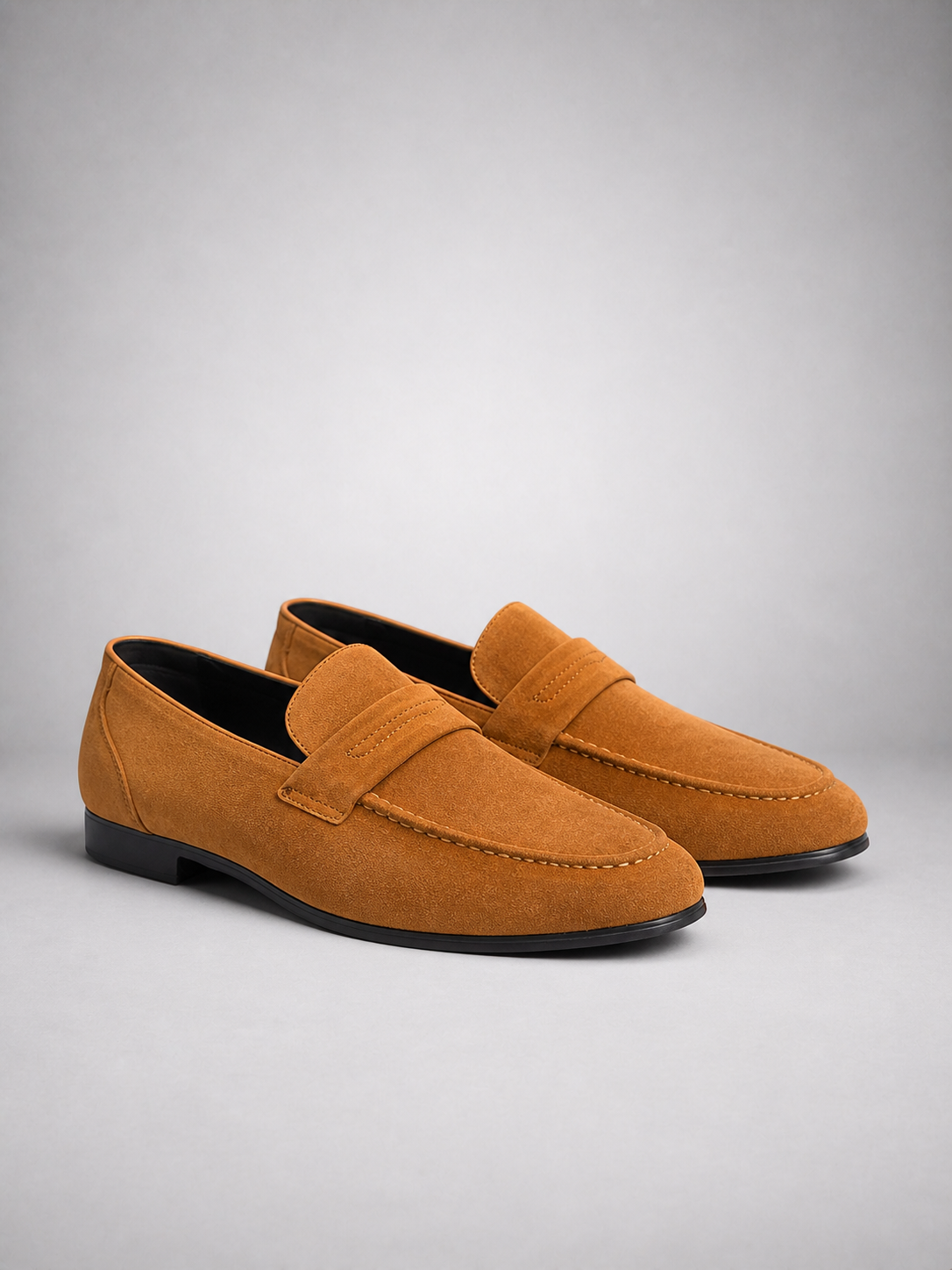 Men's Classic Slip-On Penny Strap Loafers