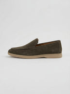 Men's Classic Slip-On Suede Loafers