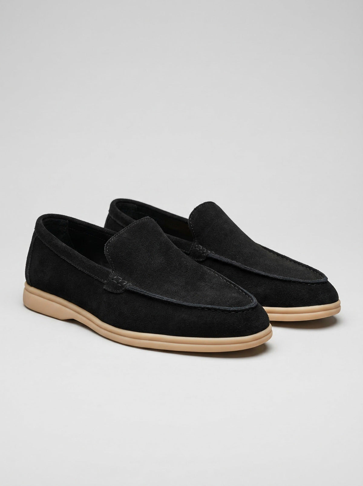 Men's Classic Slip-On Suede Loafers