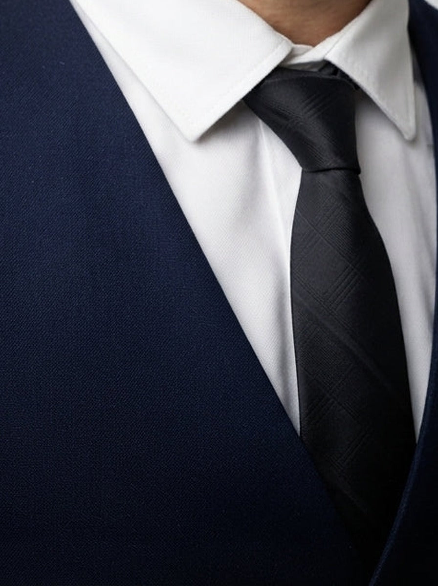 Men's Classic Tailored Wedding Suit Waistcoat