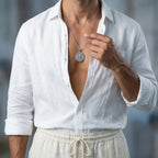 Men's Compass Pendant Necklace