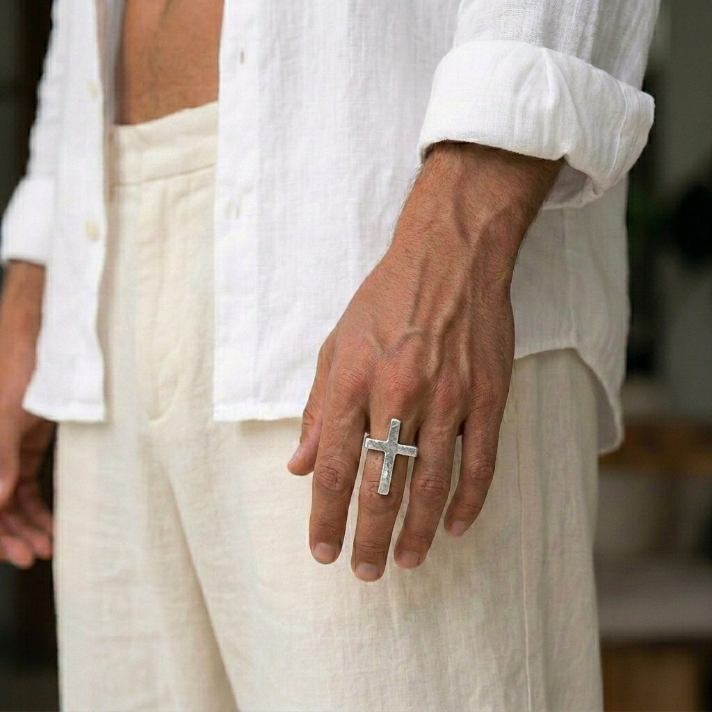 Men's Cross Ring