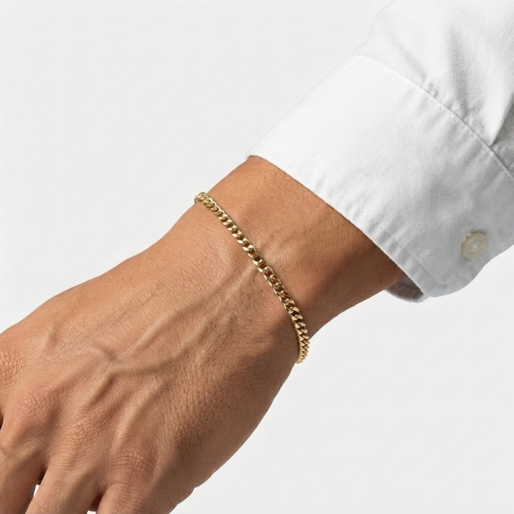 Men's Curb Chain Bracelet