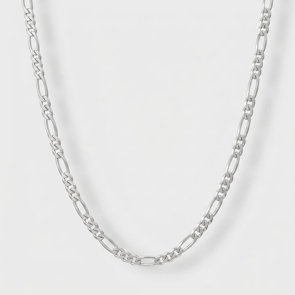 Men's Figaro Link Chain Necklace