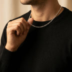 Men's Figaro Link Chain Necklace