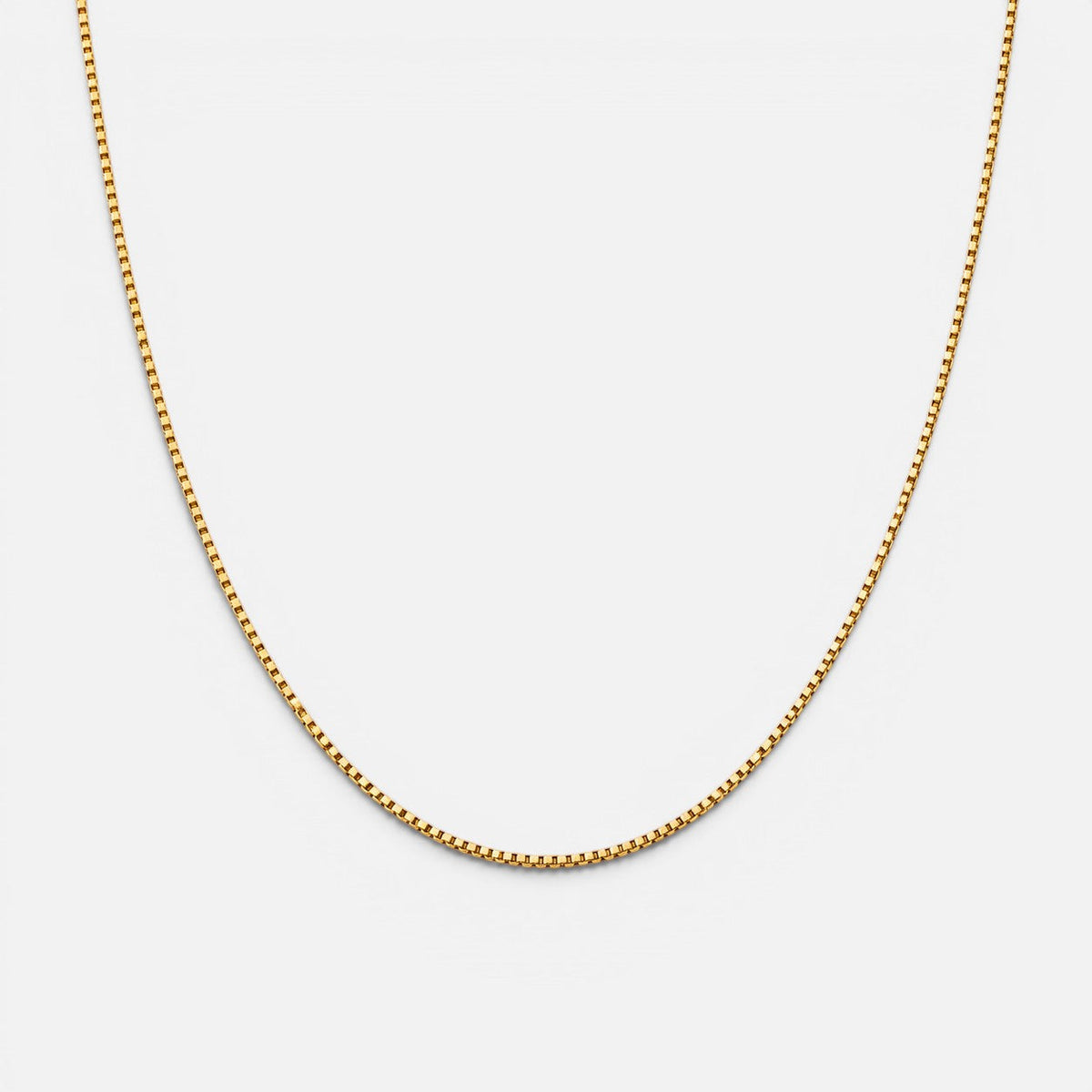 Men's Fine Box Chain Necklace