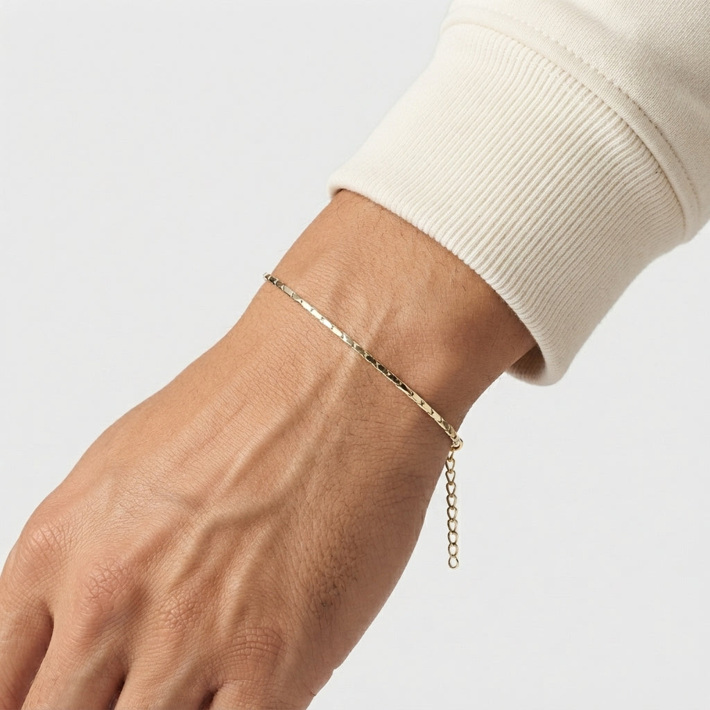 Men's Fine Chain Bracelet